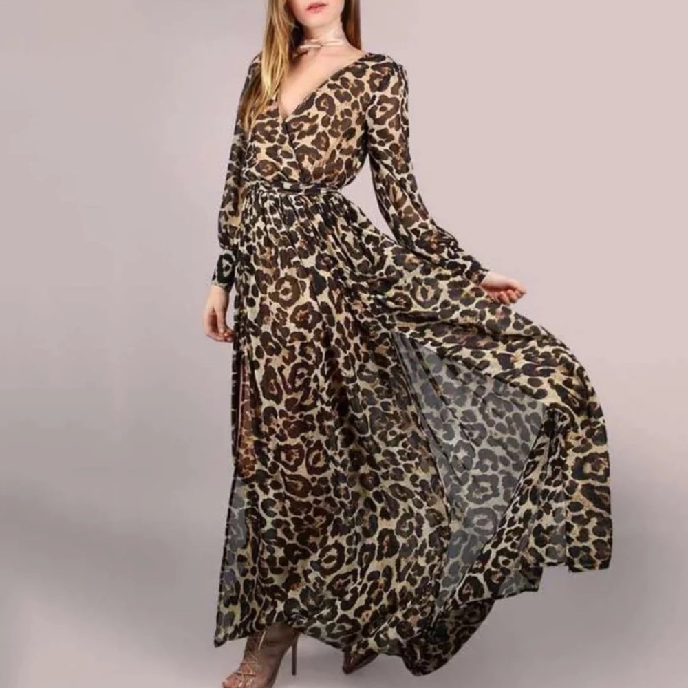 🚫SOLD🚫 Leopard Print Maxi